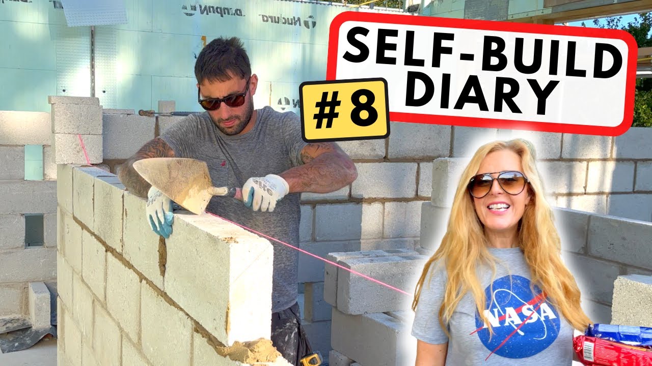 Concrete Block Walls - Self Build House 8