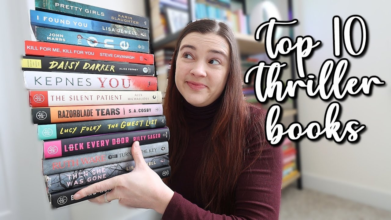 Top 10 Thriller Books of the last 10 years 🤯✍️🔪 [Book Recommendations]