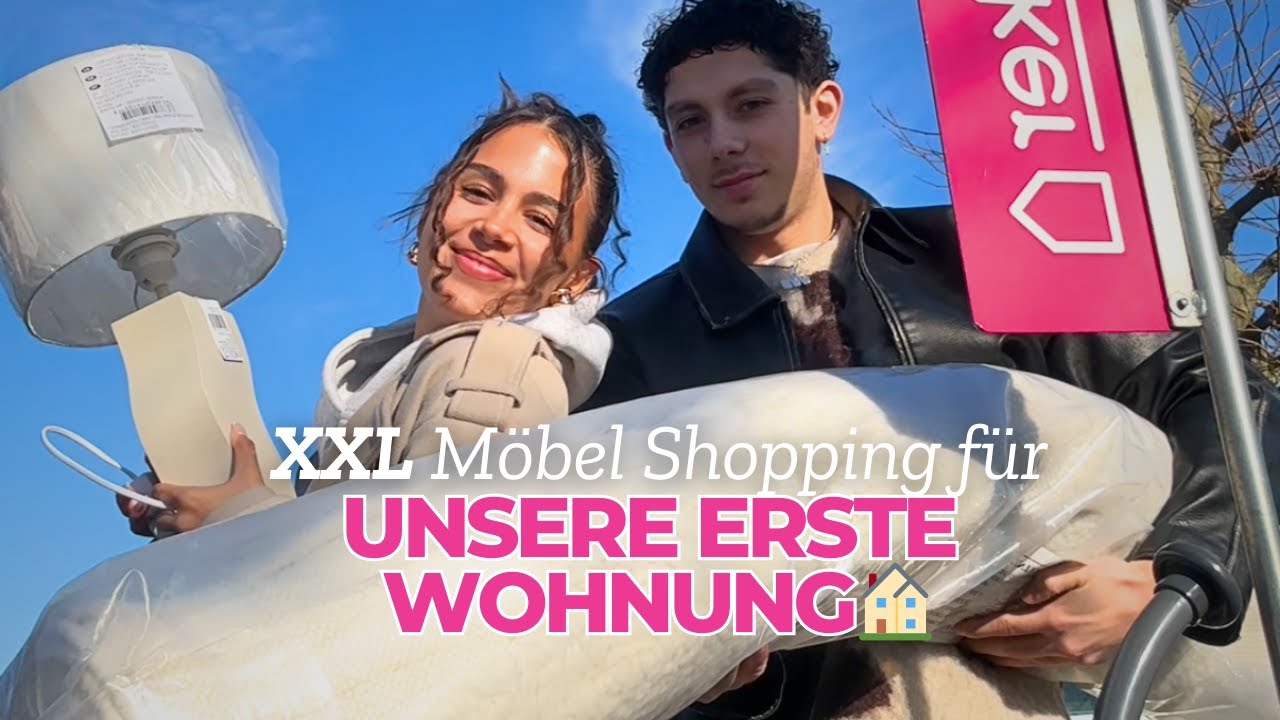EINKAUFEN F&Uuml;R UNSERE ERSTE WOHNUNG 📦🔑😍 | Weekly Vlog