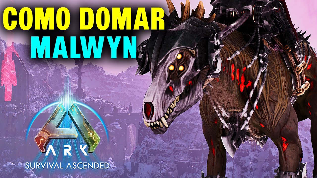 COMO DOMAR A MALWYN + HABILIDADES E LOCALIZAÇÃO! | Ark: Survival Ascended!