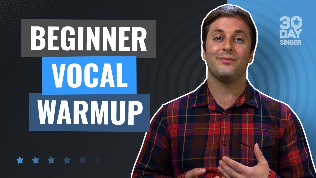 Easy Vocal Warmup for Beginner Singers