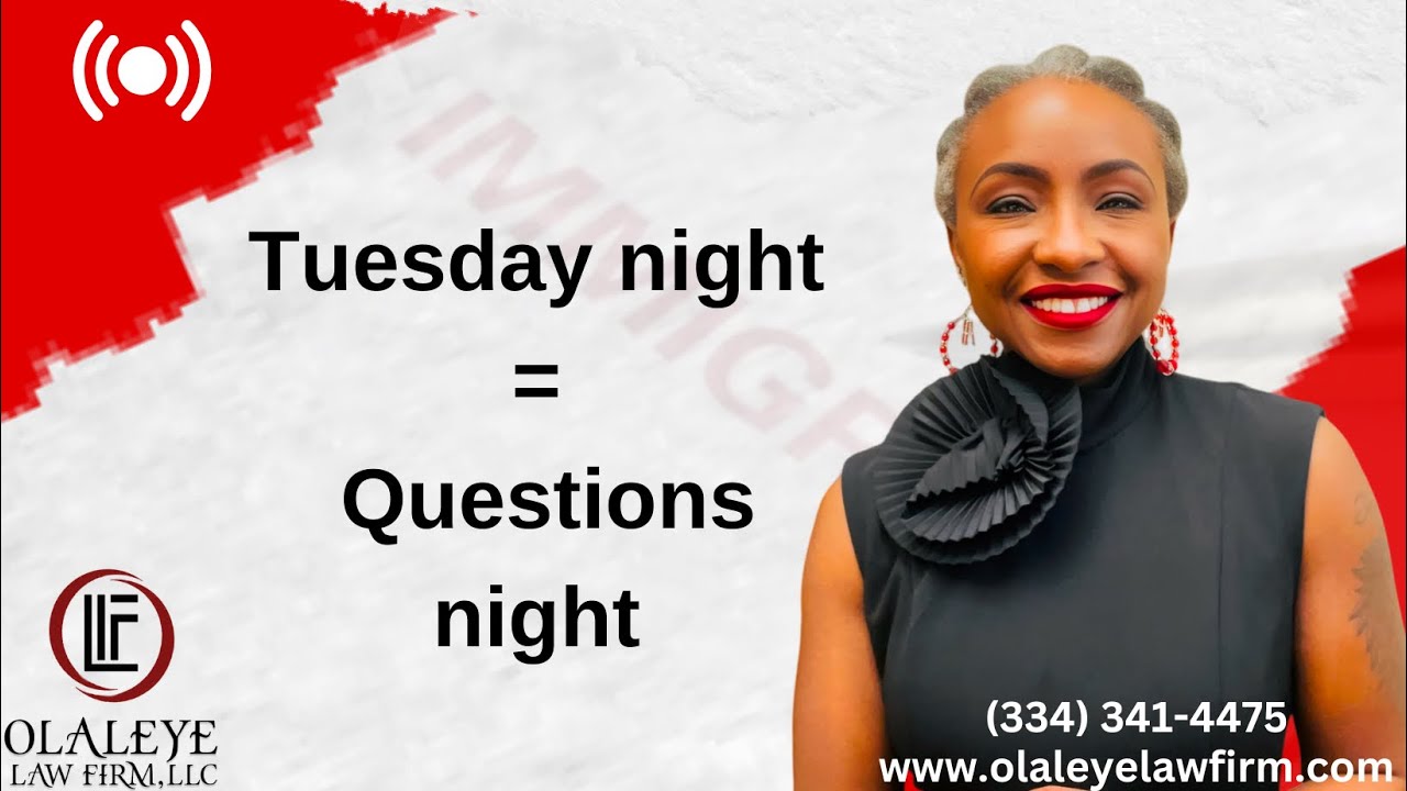 TUESDAY NIGHT/QUESTION NIGHT