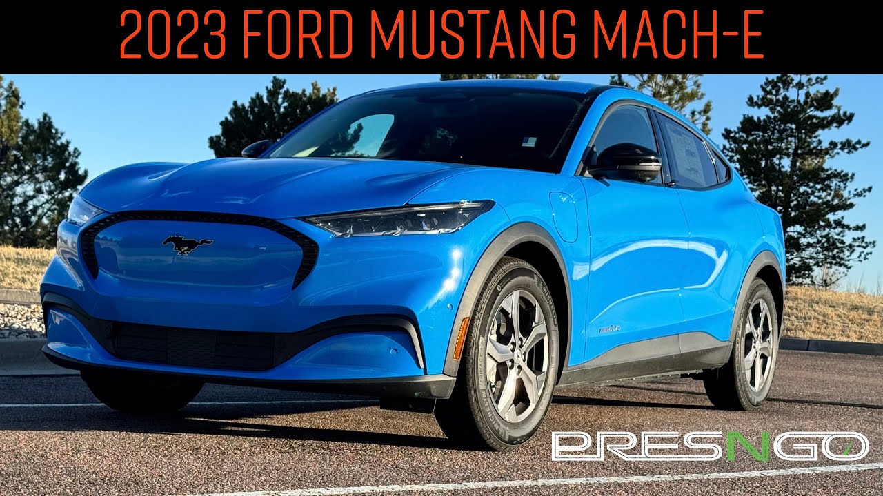 Have you driven the Mustang Mach E?  YEAH, NEITHER HAD I...