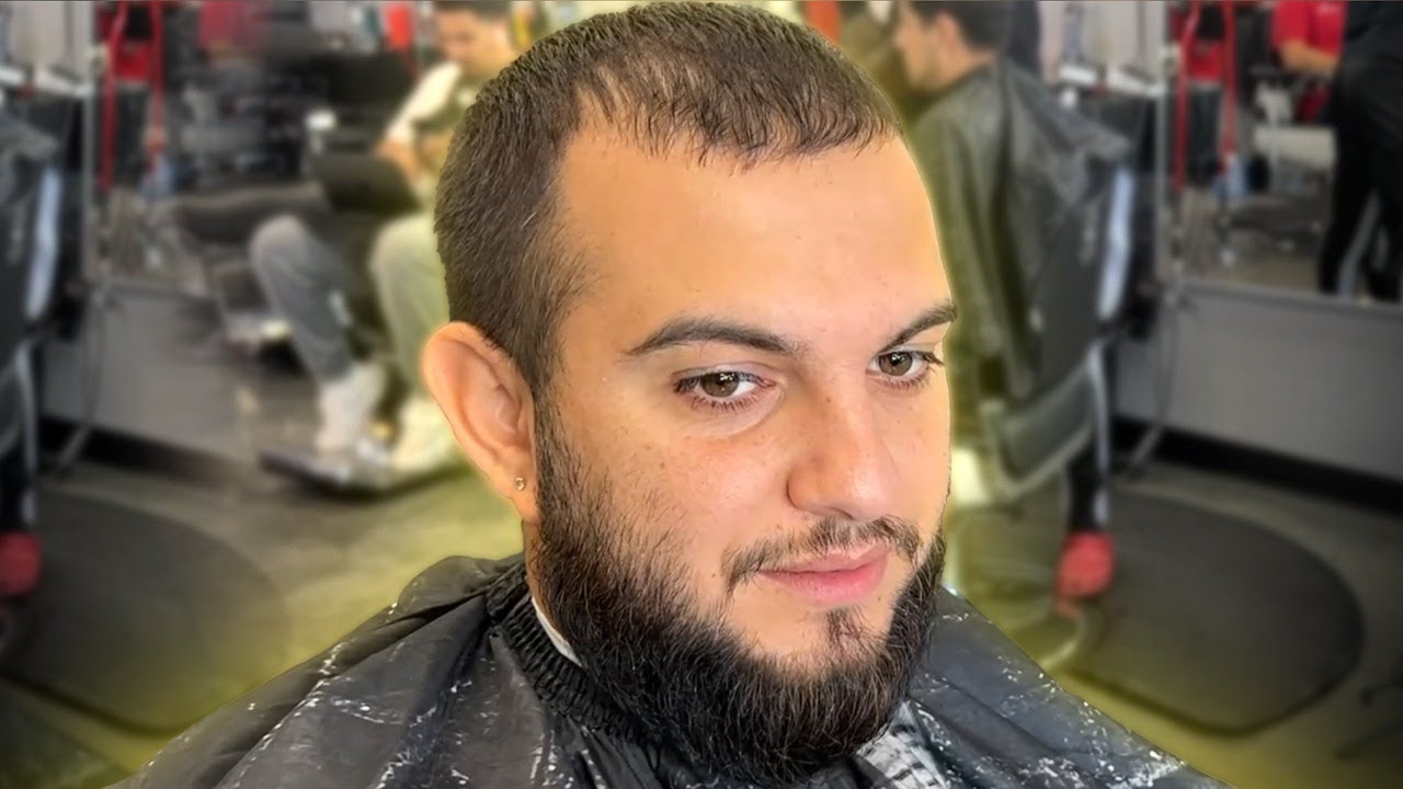This Haircut and beard work transformed him! The final touch brought this fade to another level