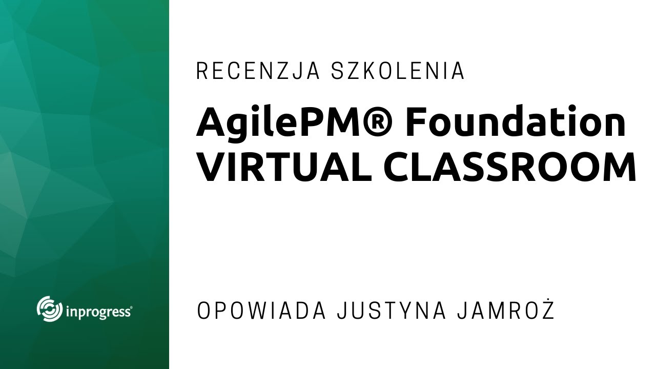 👍 Szkolenie AgilePM&reg; Foundation ONLINE - czy warto?