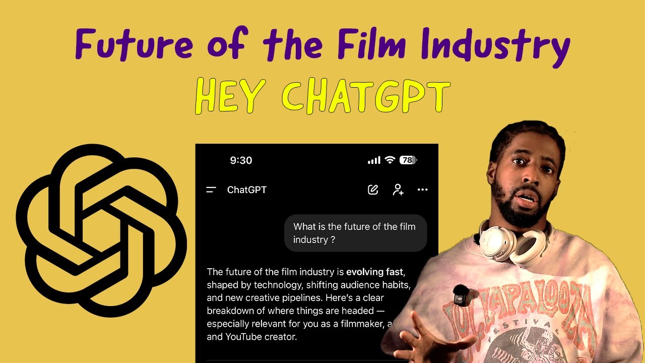 Krezzyy Talks Episode 5 • Chat GPT • Asking ChatGPT the Future of the Film Industry