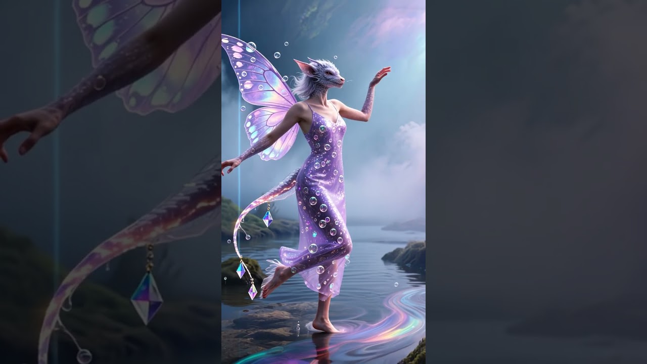 Girl's Underwater Kingdom Exploration with Mermaid Spirit #cute #fantasy #funny  #fantastic #runway