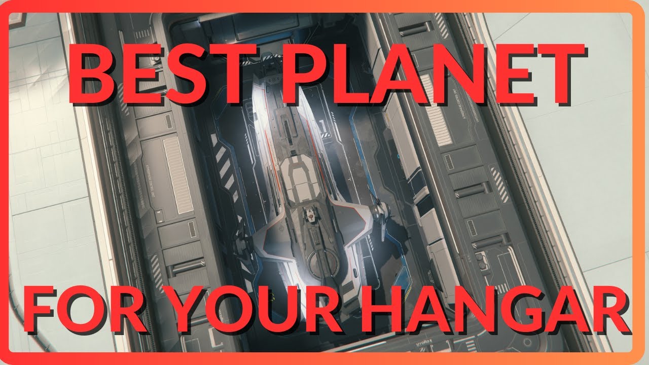 Какая планета лучше всего подходит для постоянных ангаров? | Star Citizen