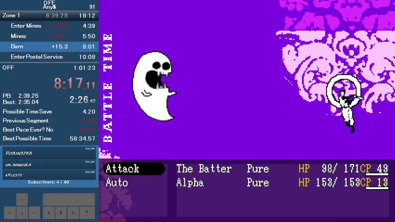 OFF (2008) Any% Derusts for RPG Limit Break