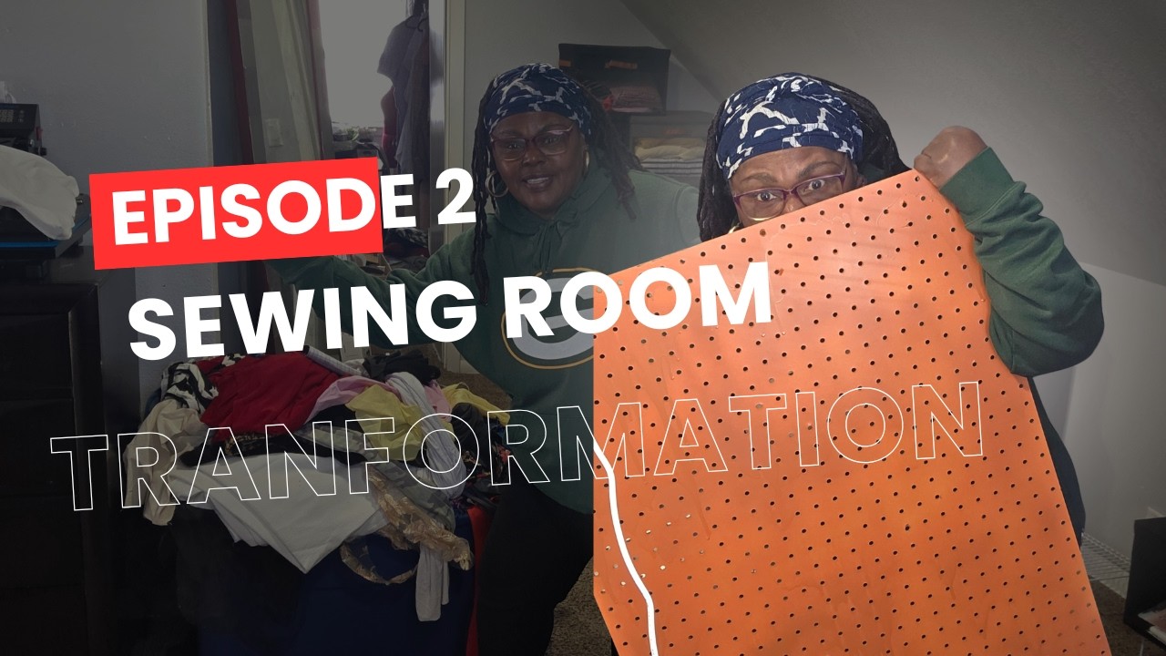 Sewing Room Transformation:  Storage and Solutions Episode 2
