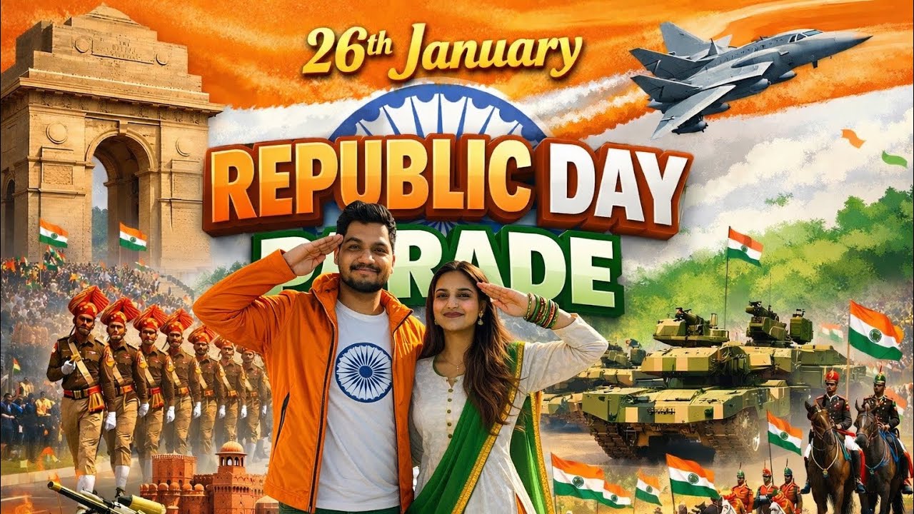 23 January Republic Day Parade 😱 Full Rehearsal at Kartavya Path | Republic Day Parade 2026 | Passes