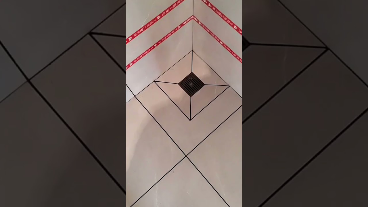 bathroom floor drain installation || floor drain cover || Floor trap perfect installation