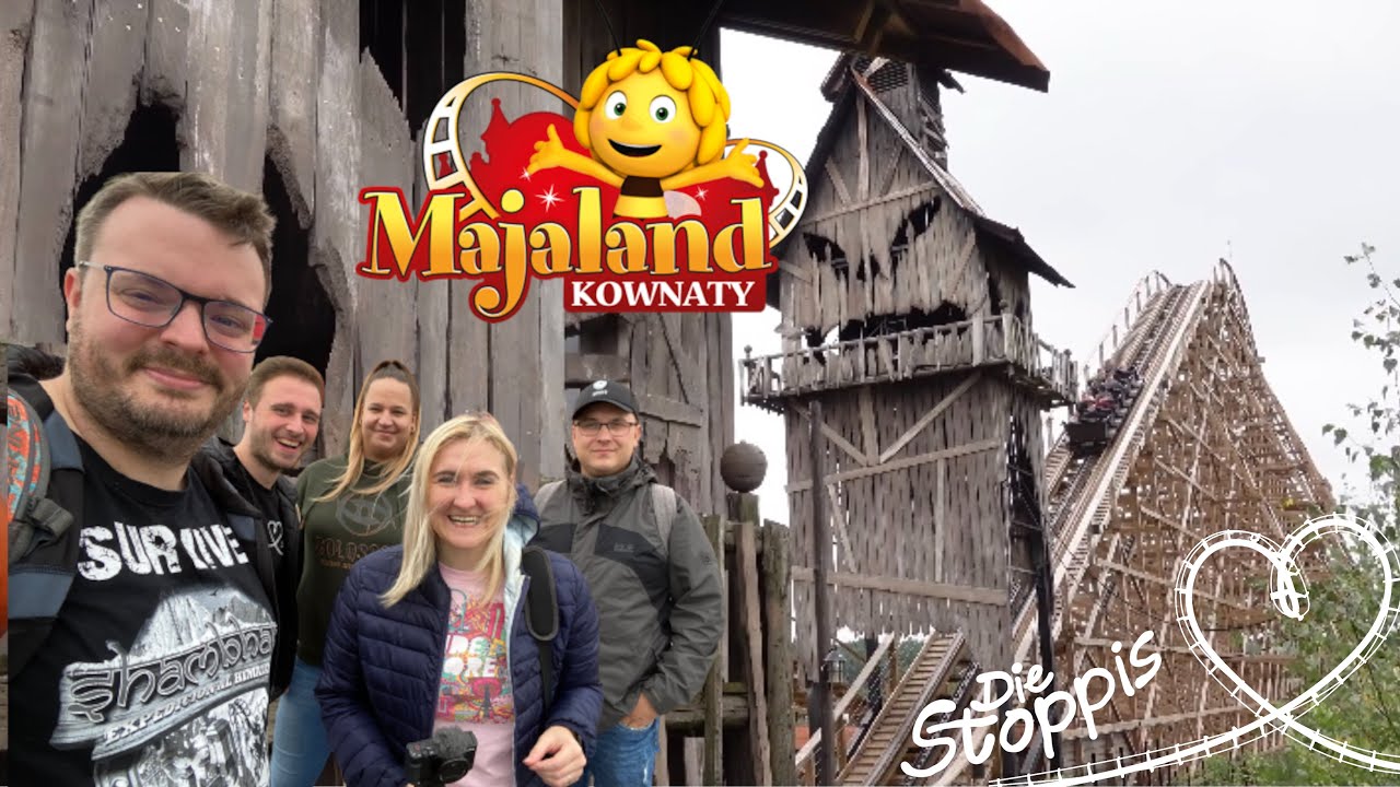 Majaland Kownaty 2021 | Ganzjähriger Freizeitspaß mit Polens erster Holzachterbahn