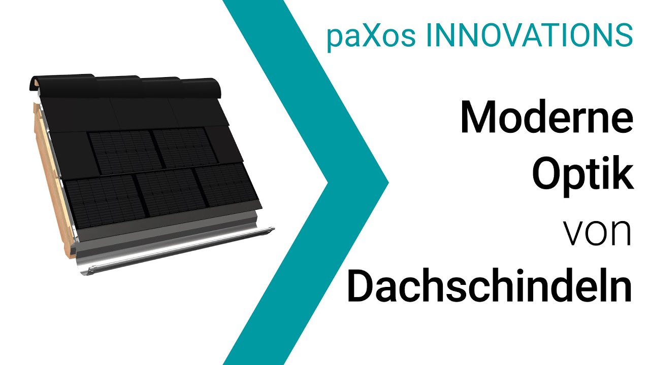 paXos INNOVATIONS || Solarflachziegel - DEUTSCH