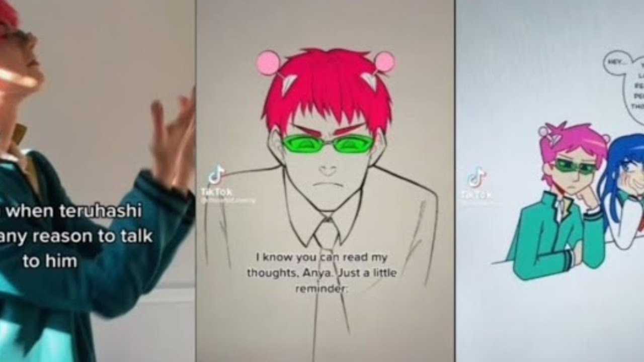 SAIKI K TIKTOK COMPILATION