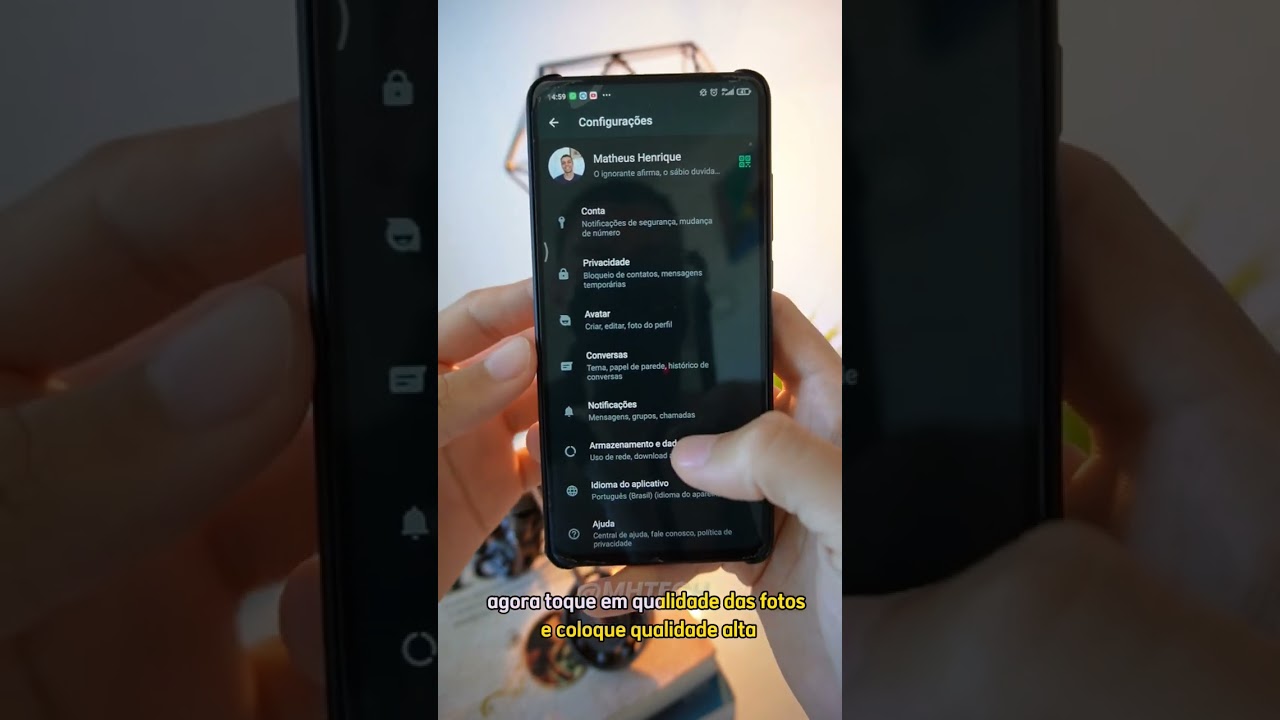 Fun&ccedil;&atilde;o HD do WhatsApp