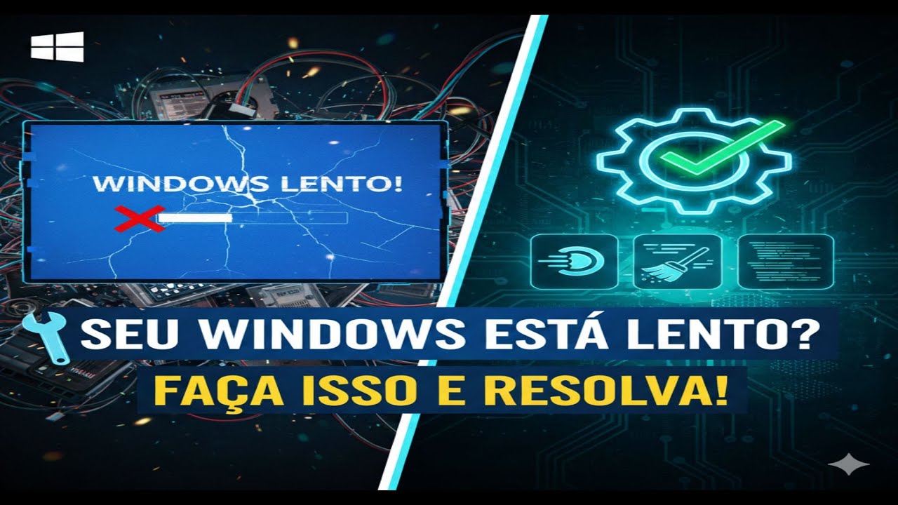 Windows Lento, como resolver, r&aacute;pido e f&aacute;cil