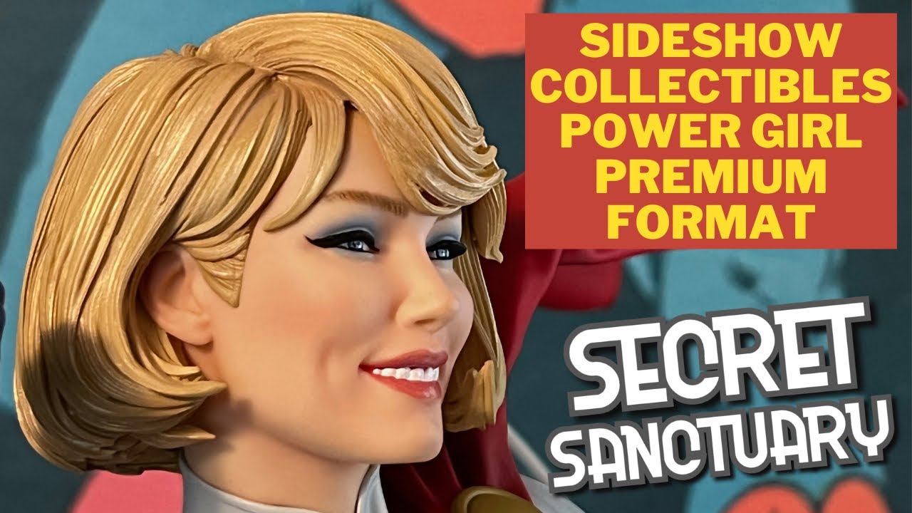 Sideshow Collectibles Power Girl Premium Format Statue Review.  FIRST ON YOUTUBE!