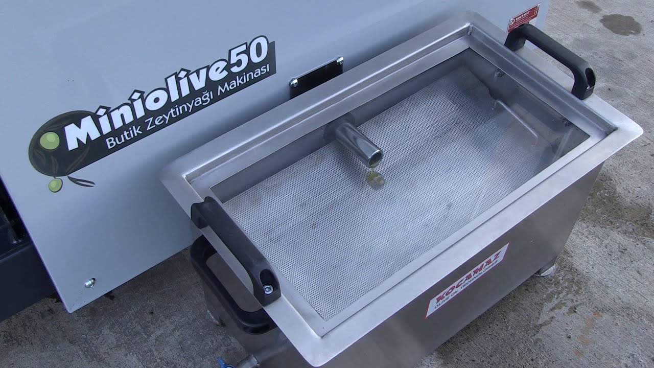 Miniolive 50 Prof Butik Zeytinyağı Makinası / Miniolive 50 Prof Boutique Olive Oil Machine
