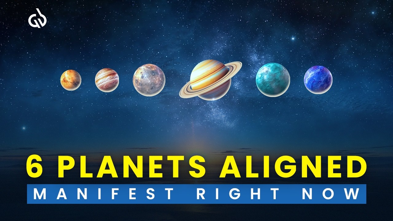 The MOST POWERFUL Planetary Alignment: 6 Planets | Powerful Manifestation Window