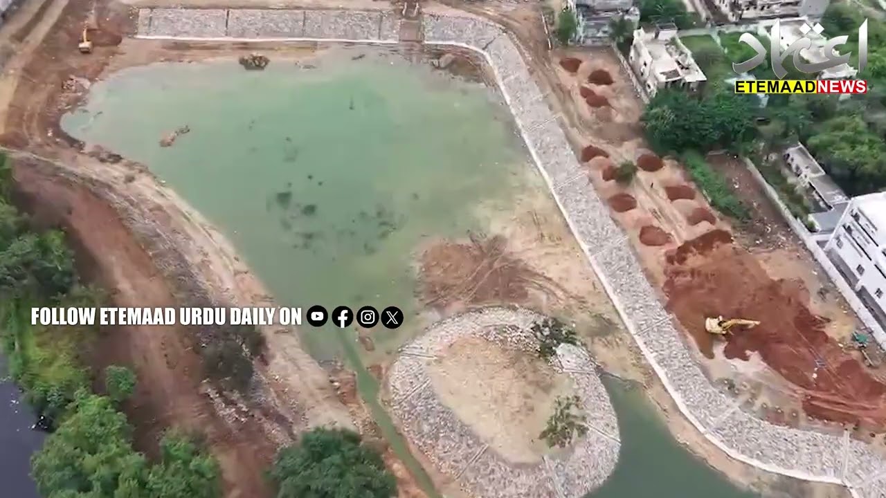 Restoration of Historic Bum-Rukn-ud-Dowla Lake to Be Completed by November