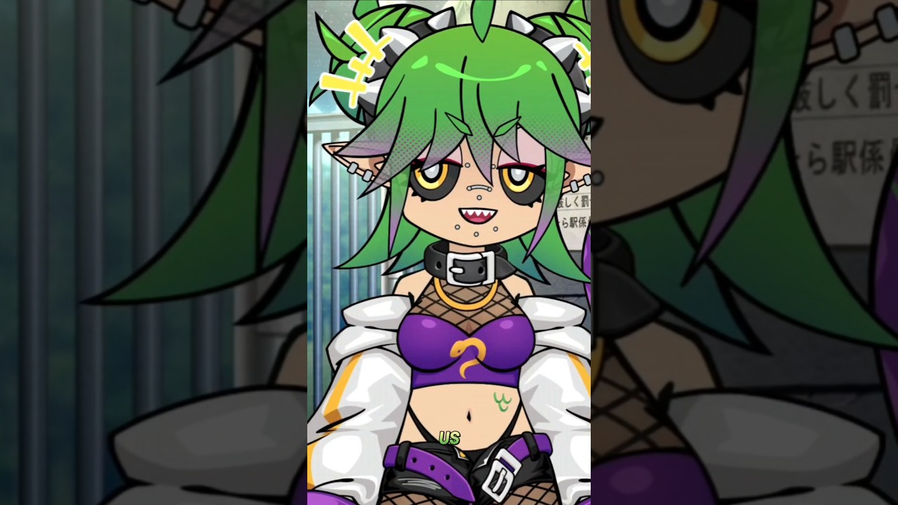 What is your favorite part of my model🐍💚      #Vtuber #envtuber #basilboose #vtubermemes