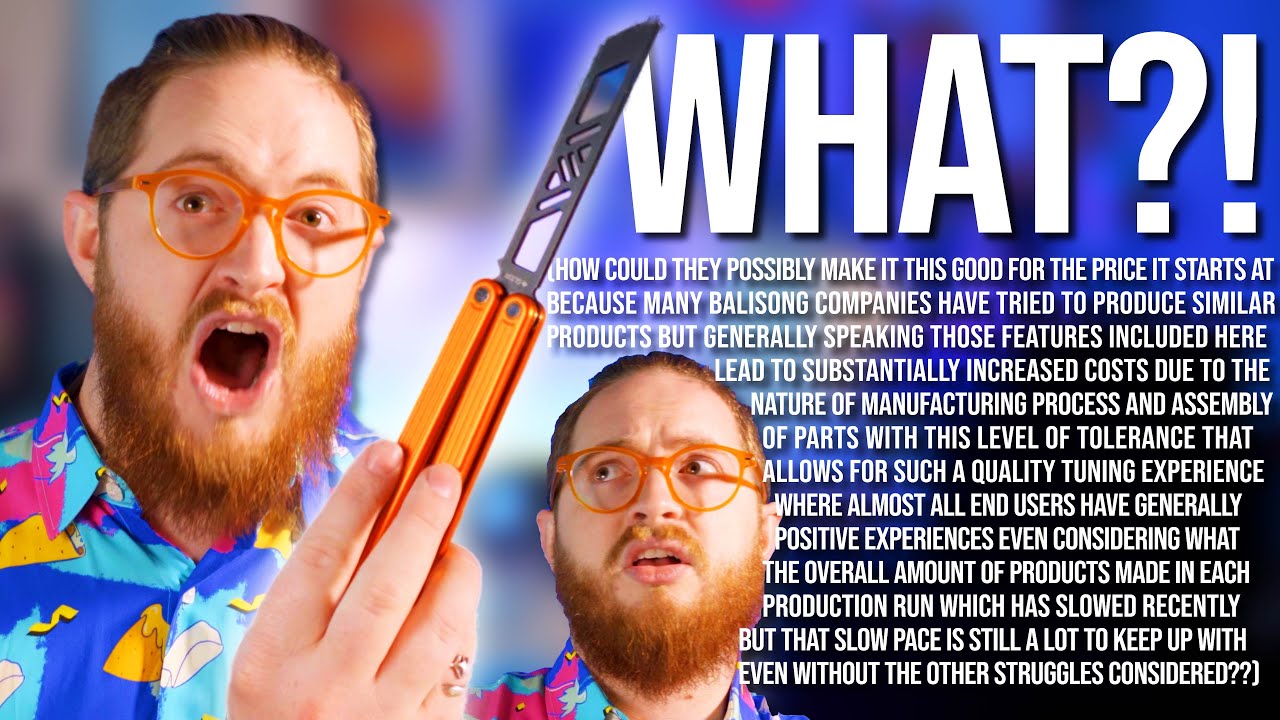 How is this so cheap?! - Glidr Arctic Balisong REVIEW