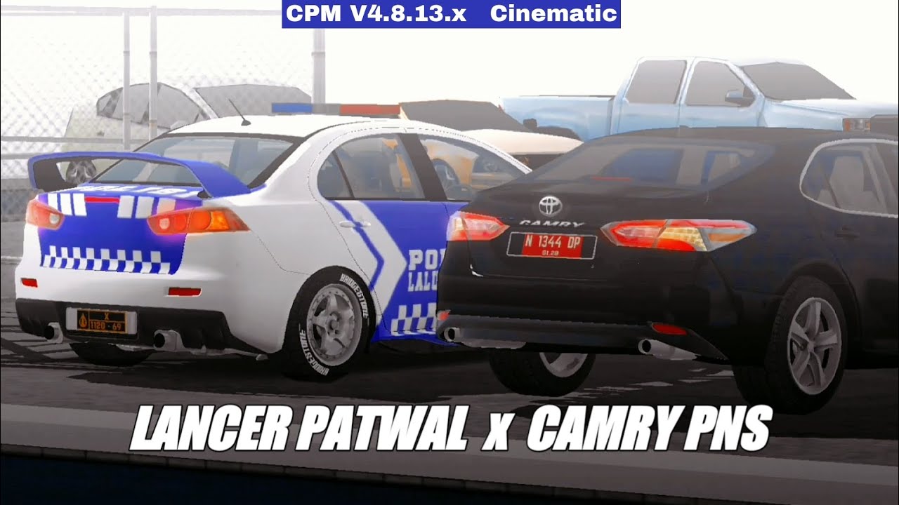 CPM || CINEMATIC MOBIL DINAS - Lancer Patwal X Camry Pns