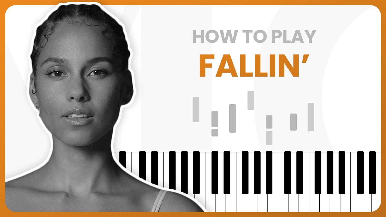 How To Play Fallin' By Alicia Keys On Piano - Piano Tutorial (PART 1)(Free Tutorial)