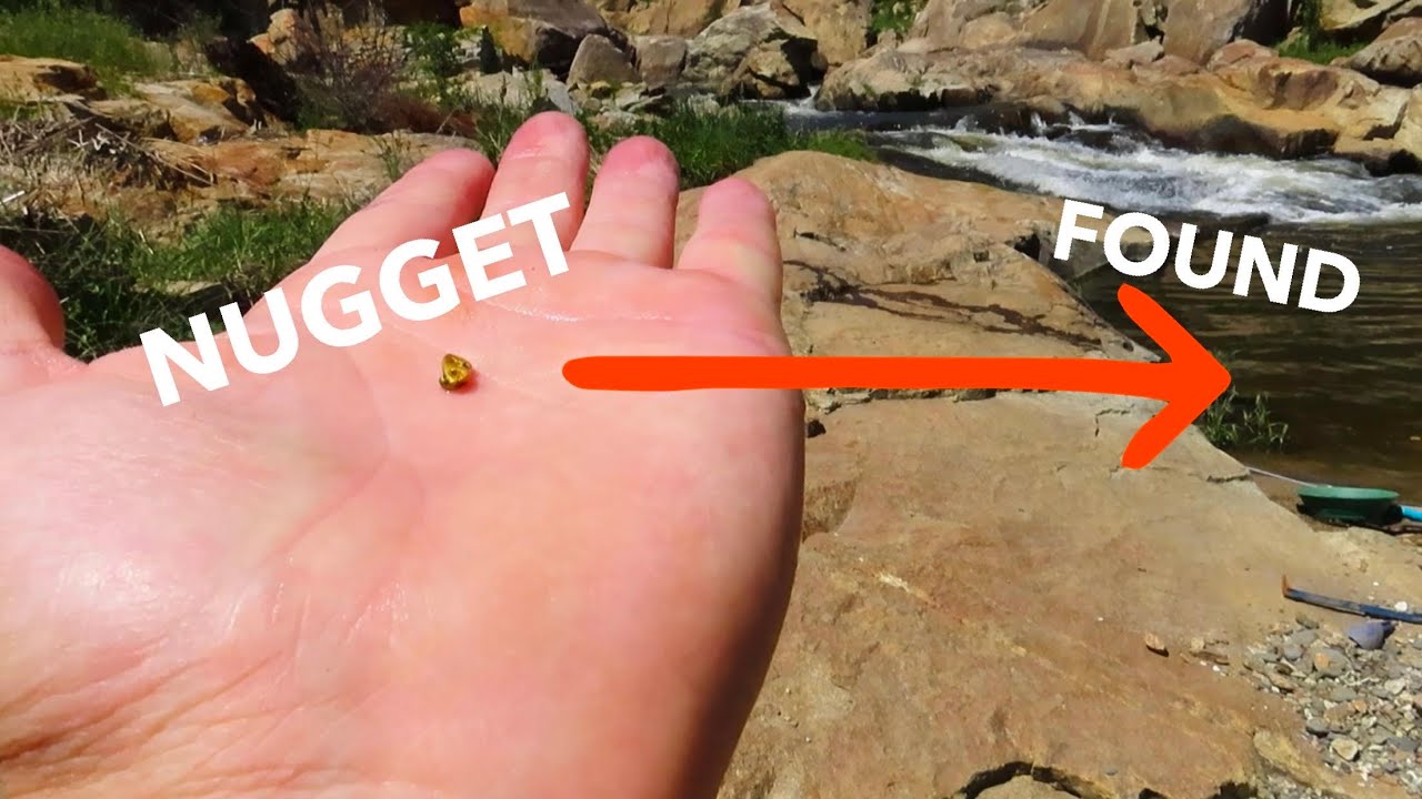 I find this GOLD NUGGET! Crevicing for GOLD
