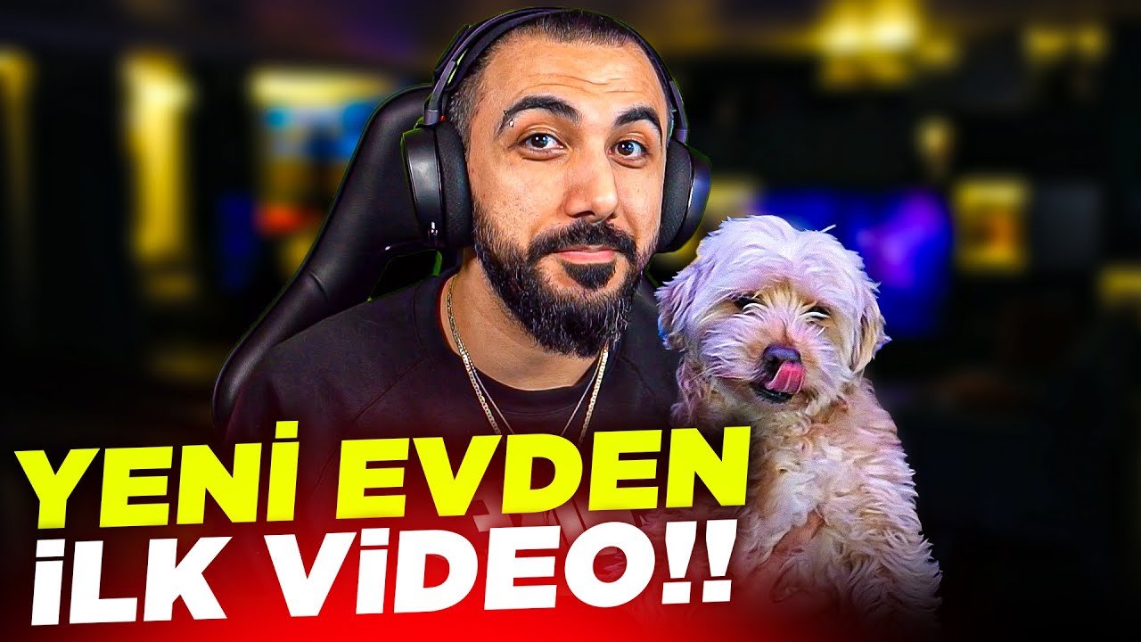 YENİ EV VE YENİ ARKAPLANLA İLK VİDEO!!