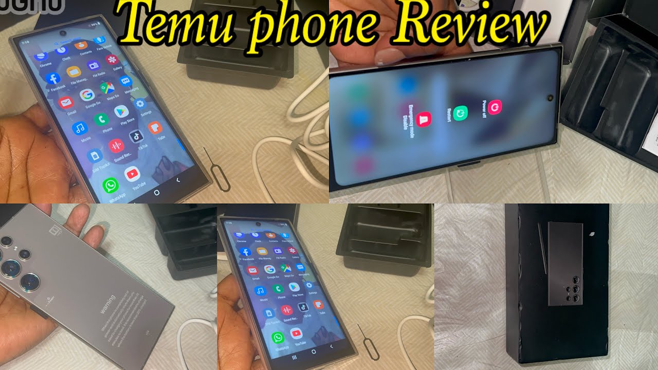 Temu Мобильный телефон и обзор смартфона Dual Sim!!!