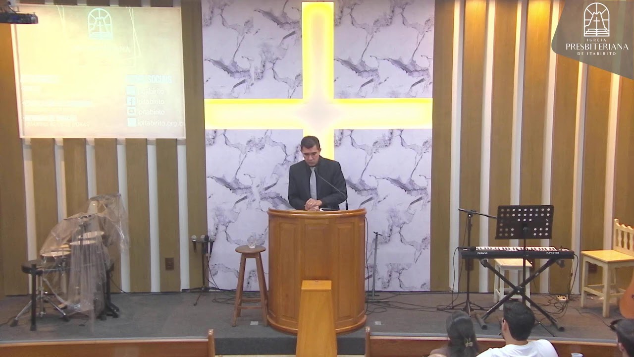 Transmissão do culto solene vespertino do domingo de 15/03/26.