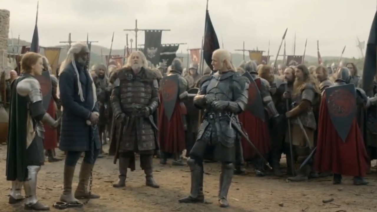 House of The Dragon Season 3 Episode 8 - Gwayne brings Corlys to Daemon and Roderick Dustin