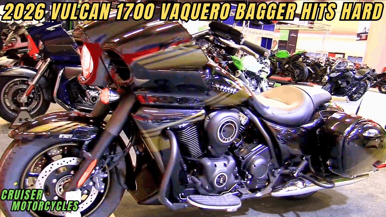 Kawasaki Just FIRED a Shot at Harley — 2026 Vulcan 1700 Vaquero ABS Is SERIOUS!