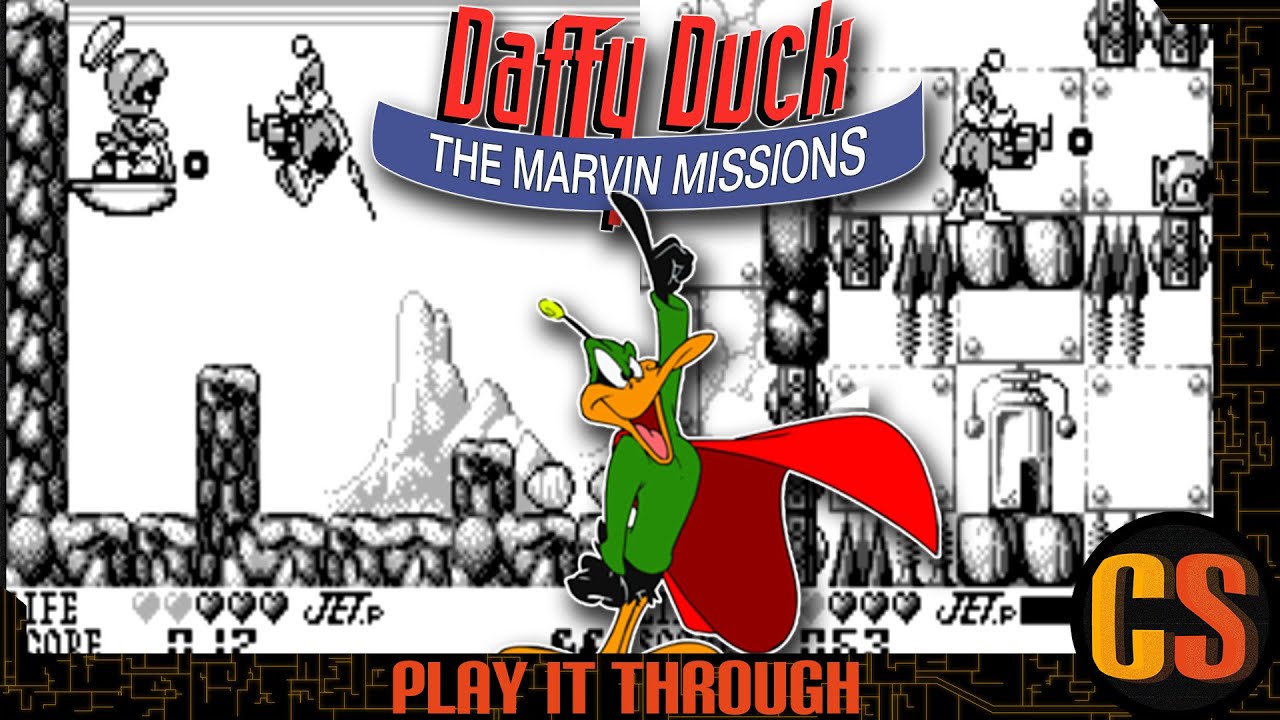 DAFFY DUCK: THE MARVIN MISSIONS (GAMEBOY) - PLAY IT THROUGH