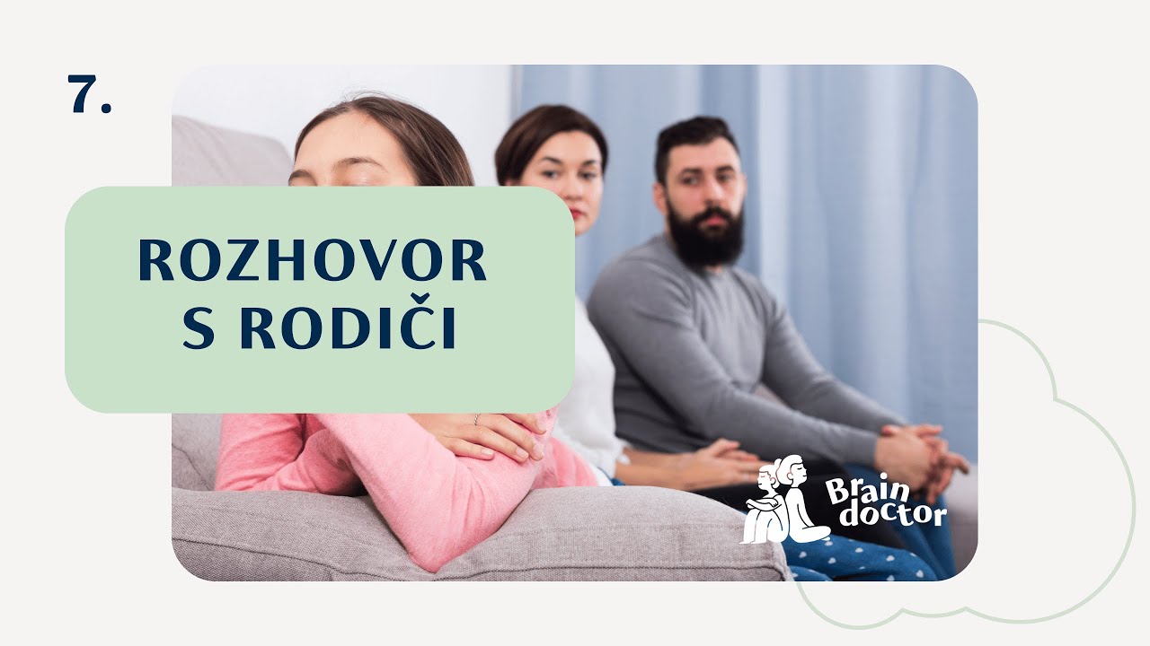 Rozhovor s rodiči během psychiatrického vyšetření