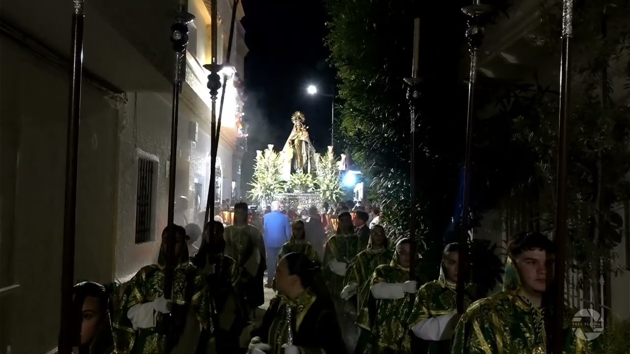 Salida extraordinaria de la Stma. Virgen del Carmen, Patrona y Alcaldesa Perpetua de Barbate,