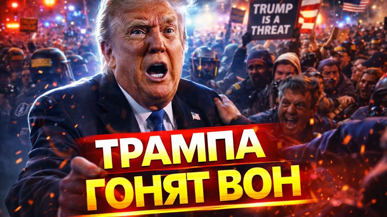 Трамп в УЖАСЕ! Массовые ПРОТЕСТЫ в США: это ПОЩЕЧИНА Белому дому. Вот, чего ждать Украине / Рашкин