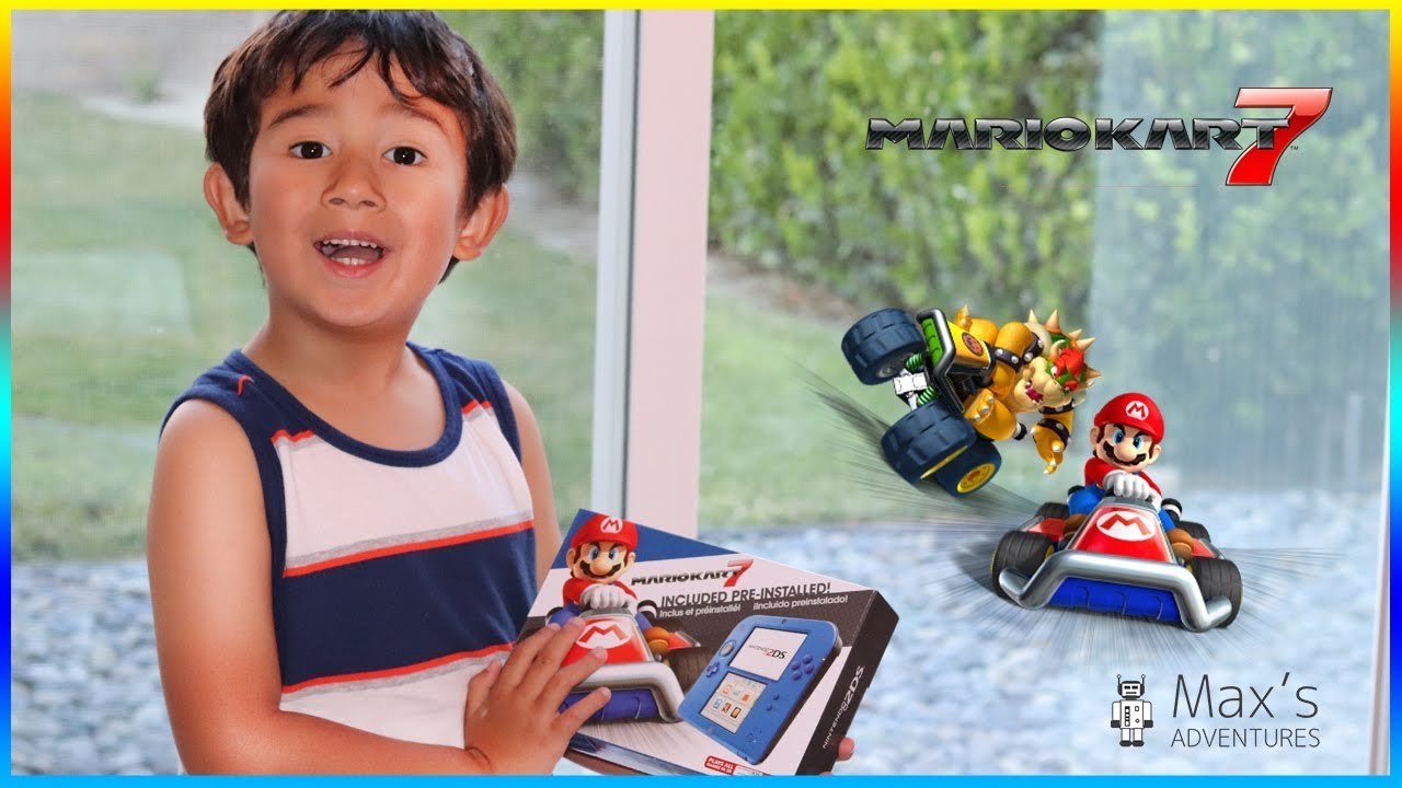 Nintendo 2DS System with Mario Kart 7 | I Did an Awesome Cannonball