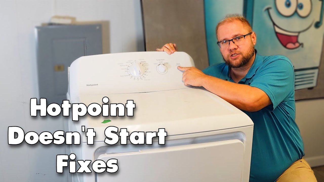 Сушильная машина HotPoint не запускается — как найти и устранить проблемы