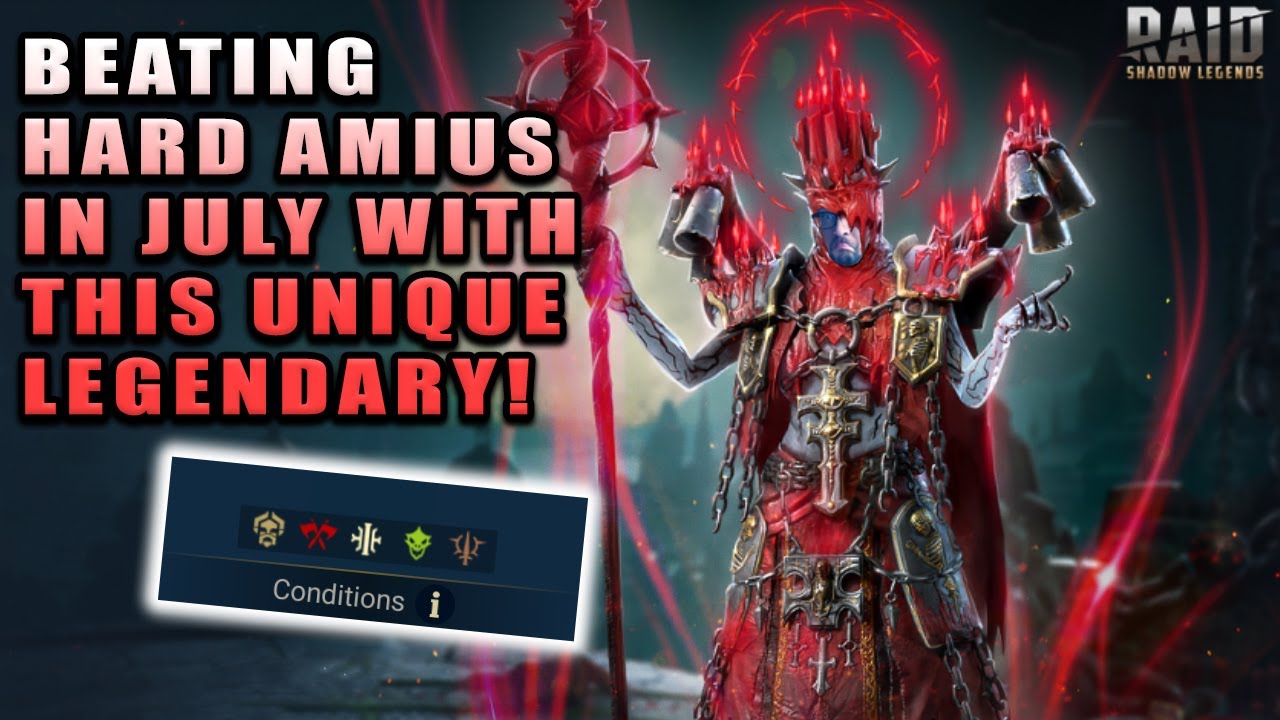 Beating Hard Amius with Unique Legendary! | Dwarves, Orcs, Sacred Order, Lizardmen and Knights Rev