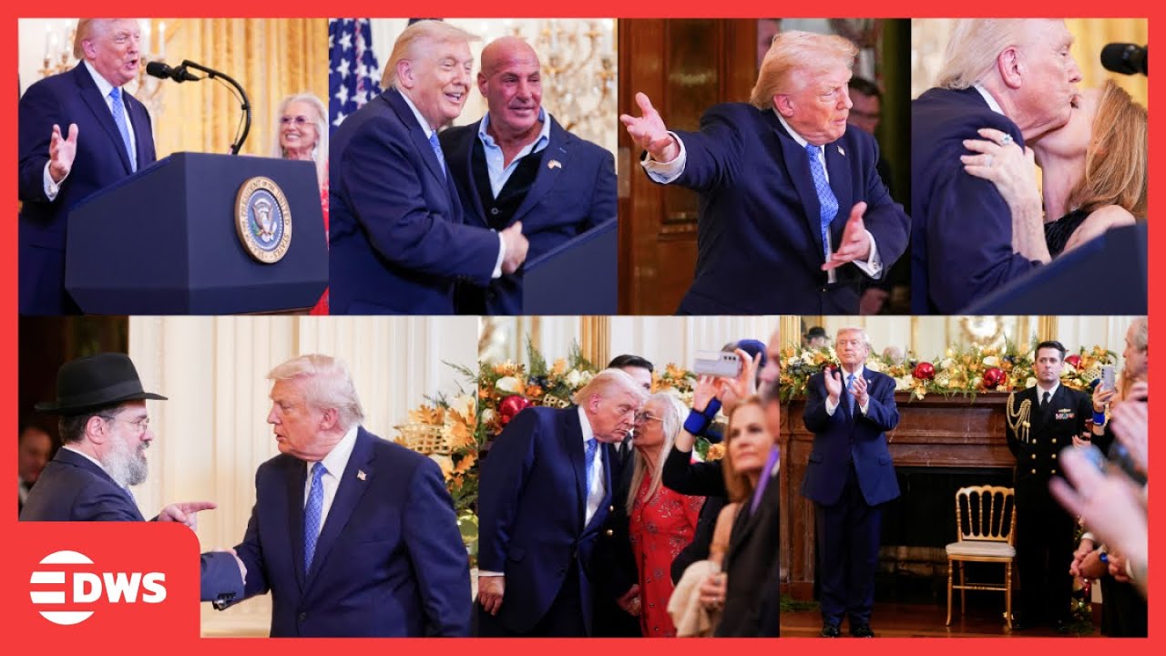 FULL HANUKKAH PARTY: President Donald Trump Addresses at White House Hanukkah Reception | AC1E