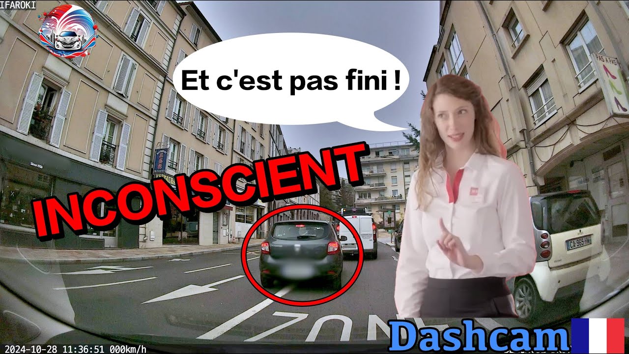 Dashcam France #179 INCONSCIENT