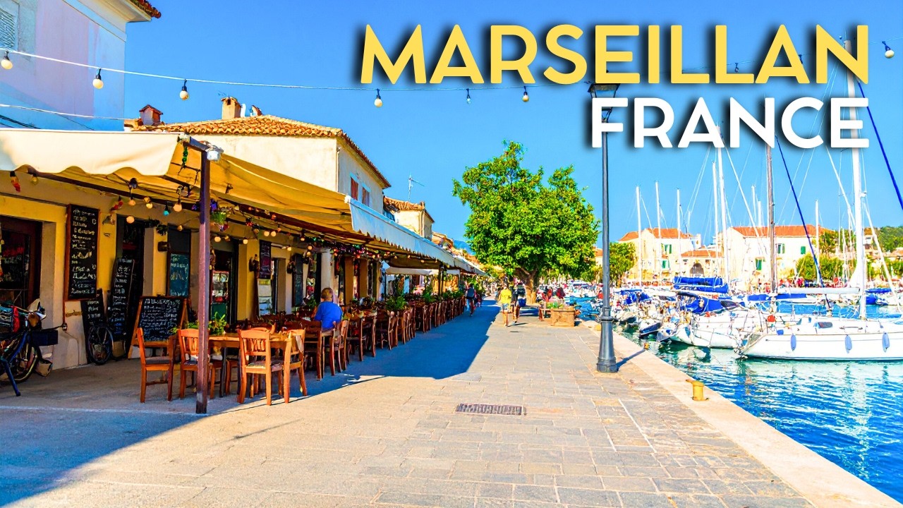Marseillan, France 🇫🇷 Walking tour 4K