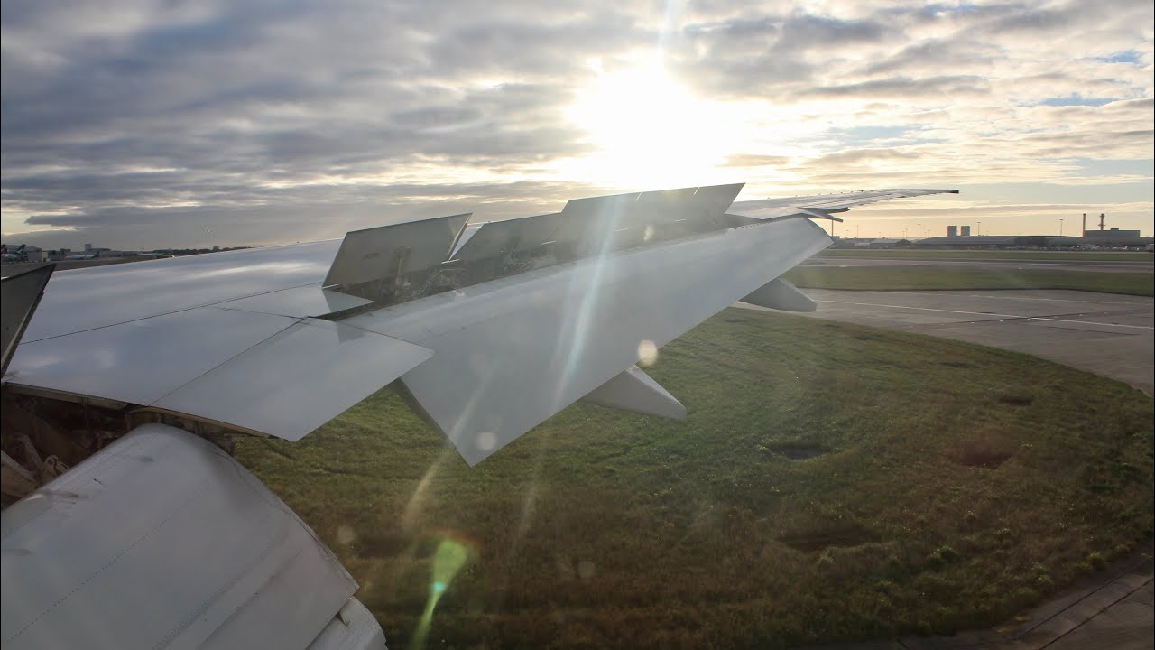 Air Canada Boeing 777-300ER Morning Landing at London Heathrow w/ City Views | YYZ-LHR