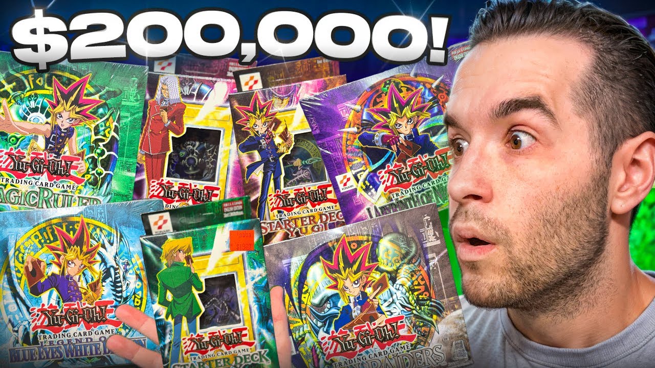 $200,000 Collection Opening - Yugioh Has Gone INSANE!