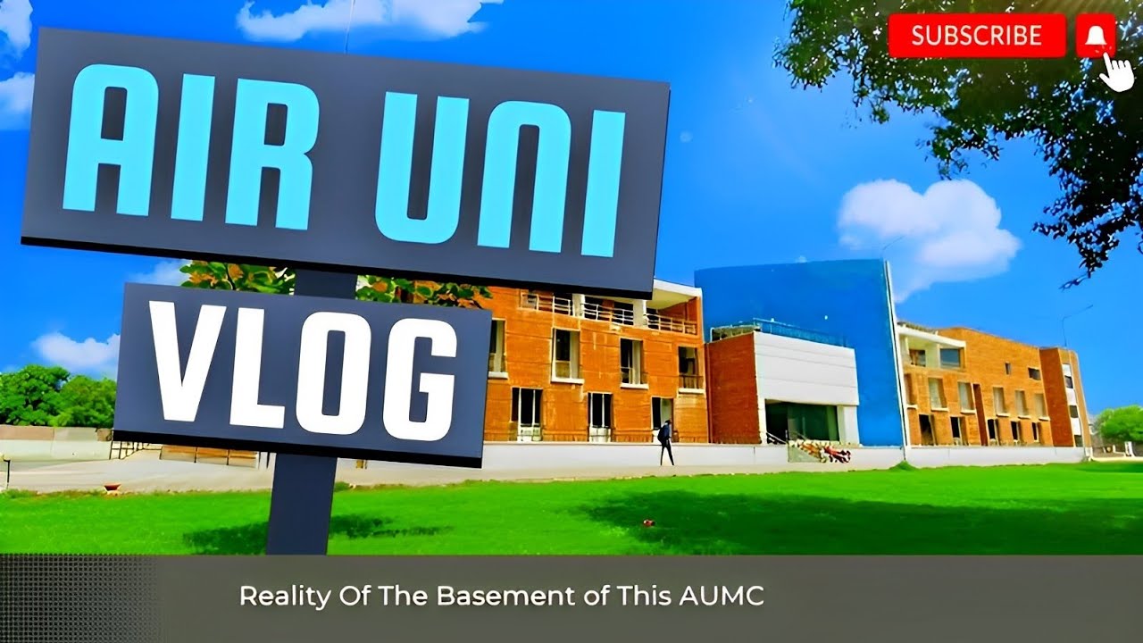 Vlog #2 | REALITY BEHIND THE BASEMENT OF AUMC | Air University Multan Campus | Top University Of Pak