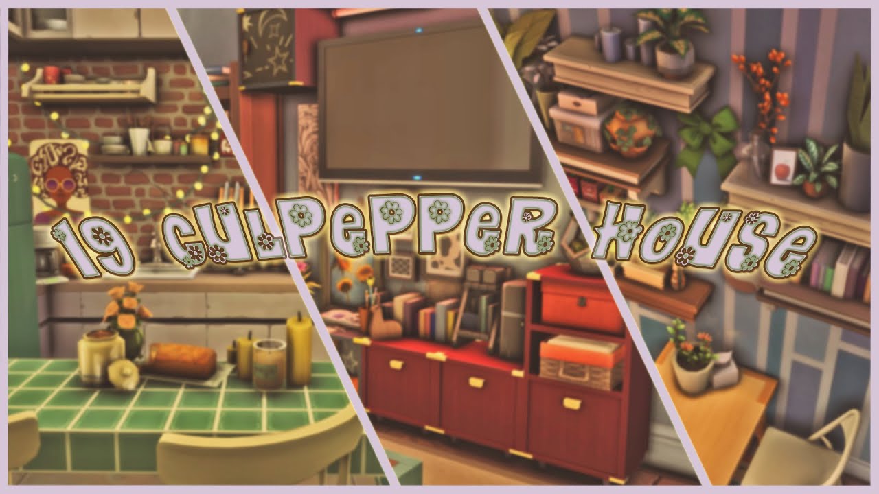 Студентська квартира | The Sims 4 Будівництво | 19 Culpepper House