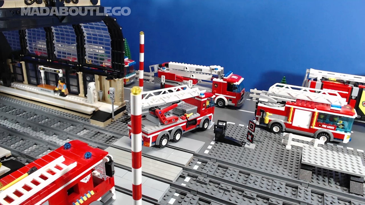 LEGO Train Station and Wagons 2023